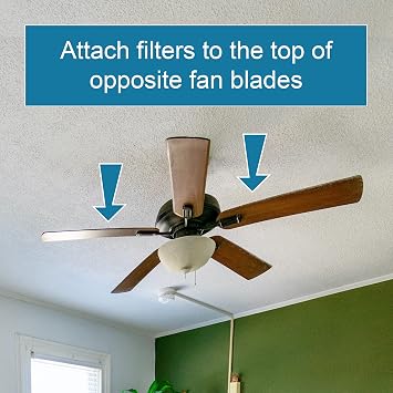 BioStrike 4-Count Compost Crock and 1-Pack Ceiling Fan Filters Bundle