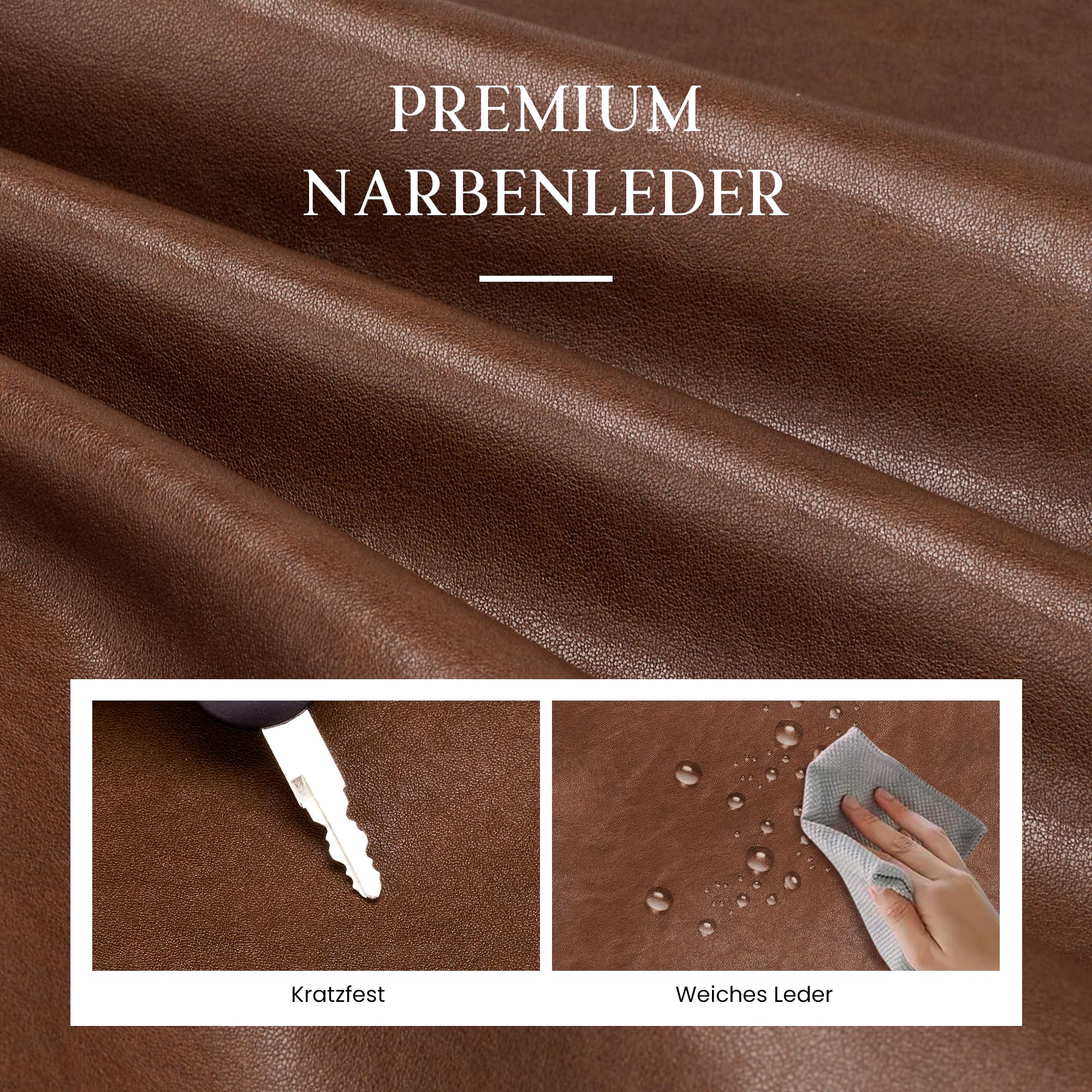 befen Echtleder Umhängetasche Damen Mittelgroß, RFID-Blockierung Handtasche | Leder Crossbody Bag Klein Vintage Schultertasche für Frauen mit integrierter Brieftasche
