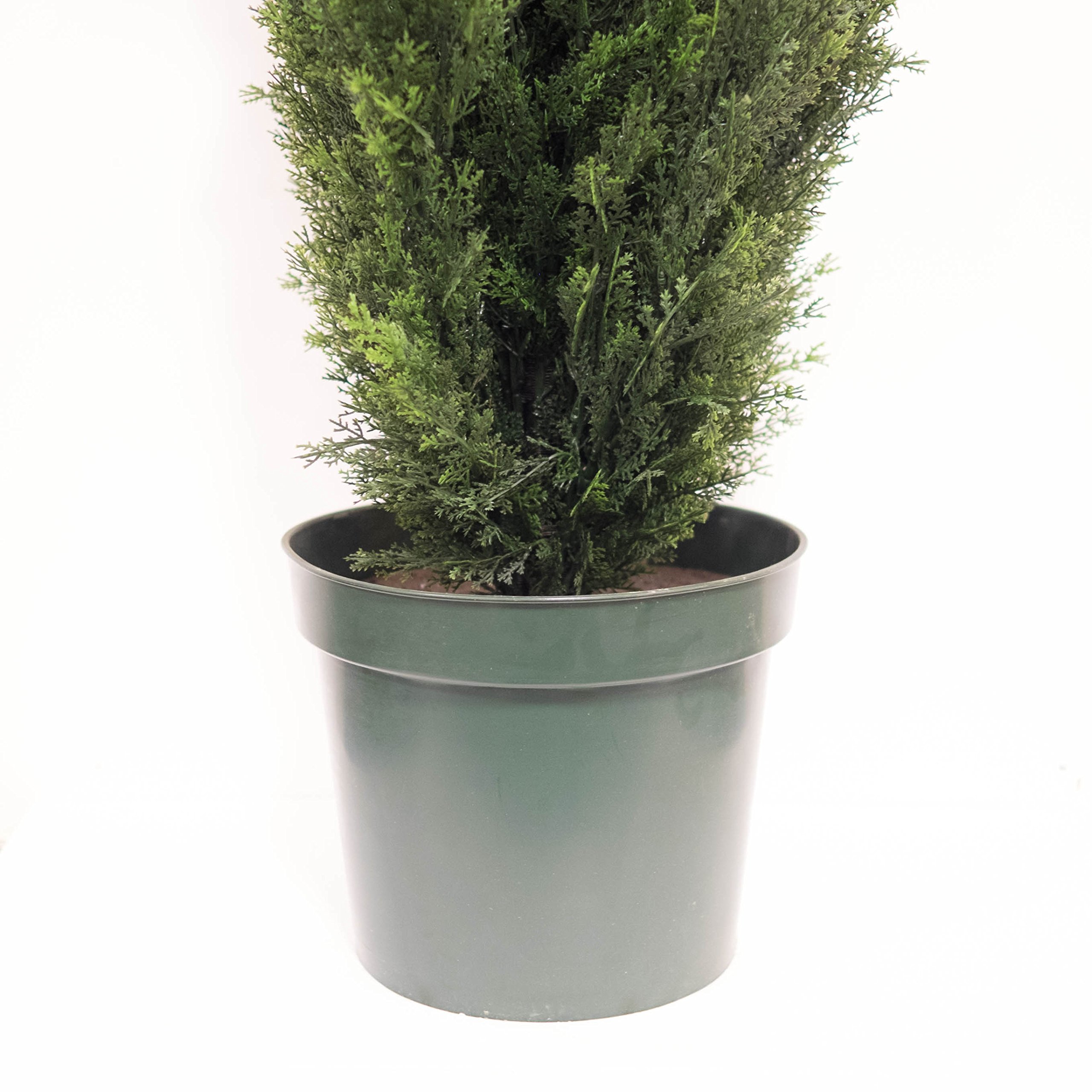 AOKIIE Lot De 2 Boules Topiaires De Lavande Artificielle En Buis Pour Extérieur Avec Piquet De 55,9 Cm, Résistant Aux UV, Fausses Plantes De Buis Pour Intérieur, Jardin, Cour, Porche, Terrasse