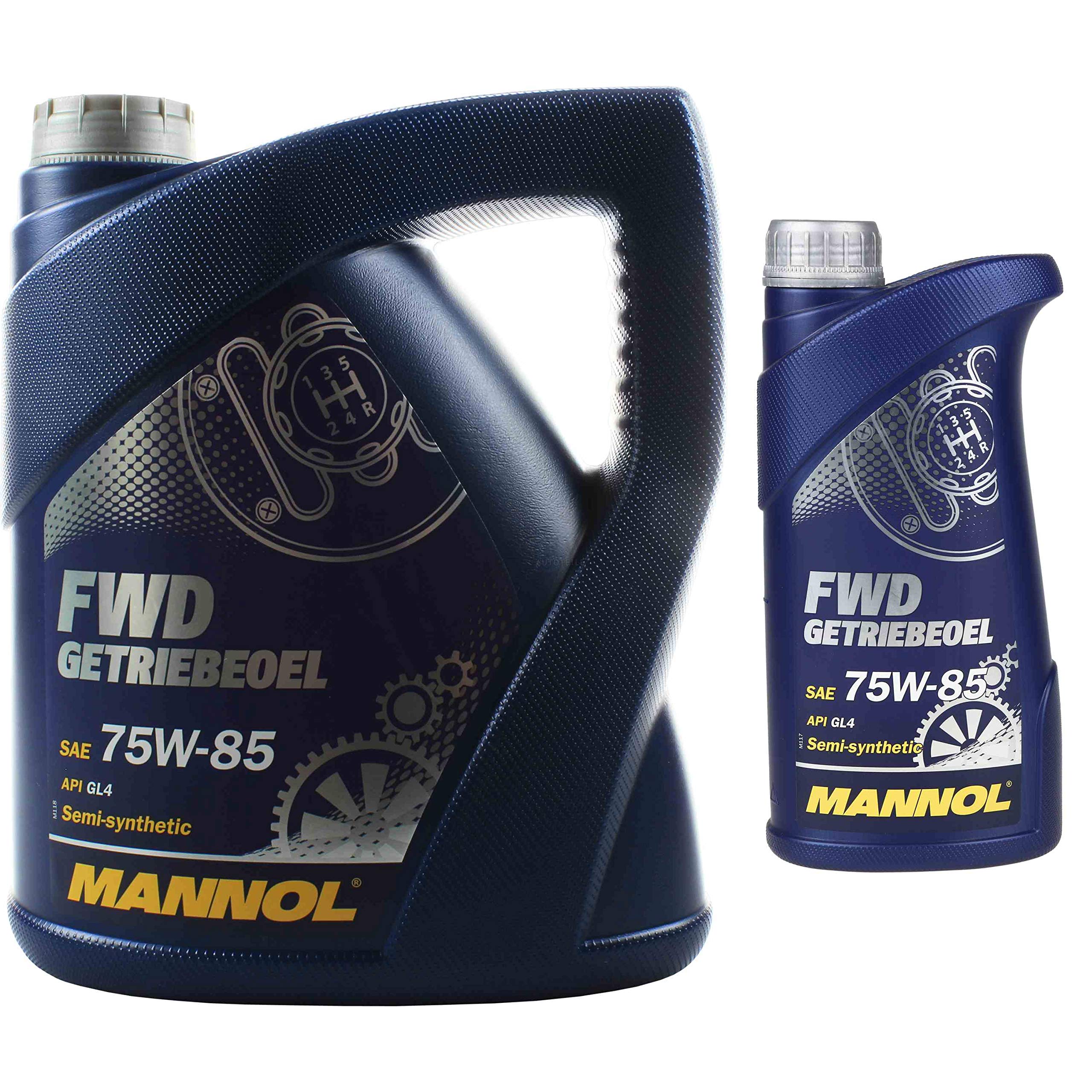 MANNOL Huile de transmission d'origine FWD 75W-85 API GL 4 5 l