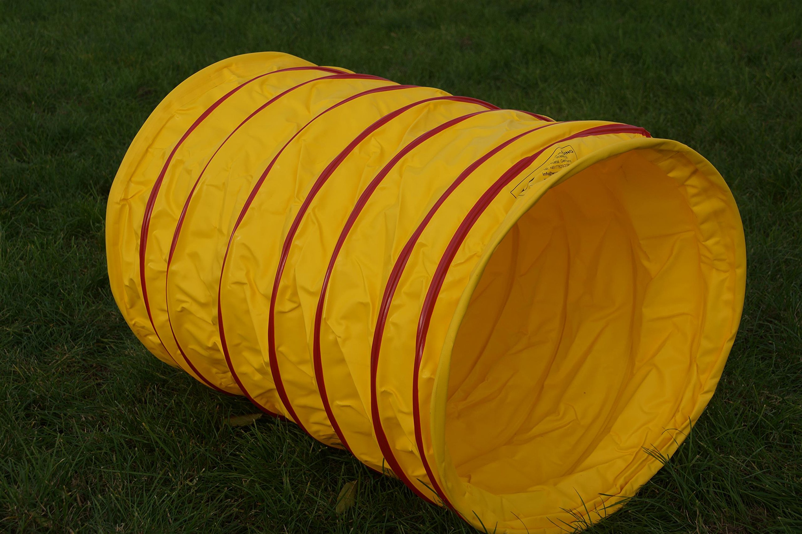 Wuzzmann HOOPERS Agility Tunnel for Dogs 1 m Green Dogs Agility Equipment