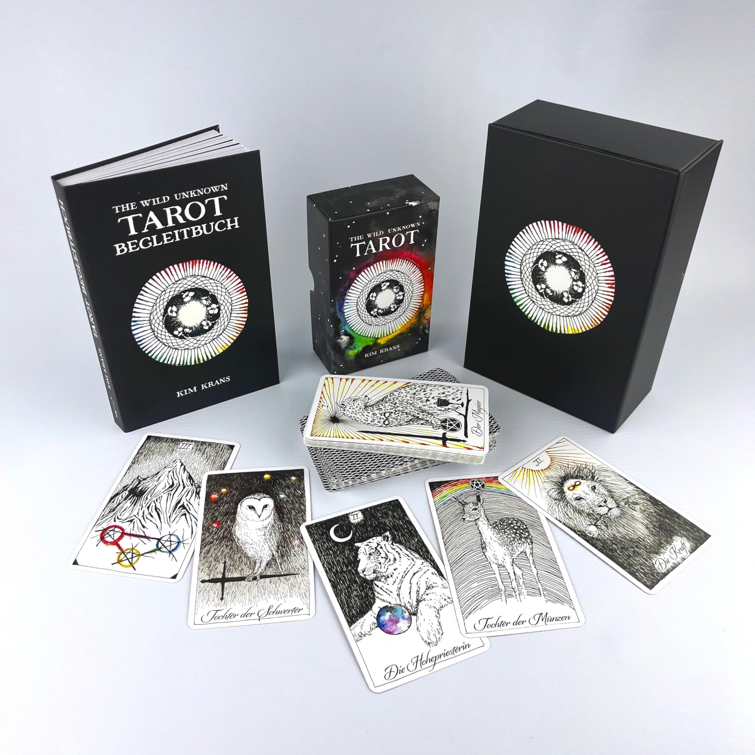 The Wild Unknown Tarot: 78 Tarotkarten und Begleitbuch. Deutsche Ausgabe des Besteller-Tarots