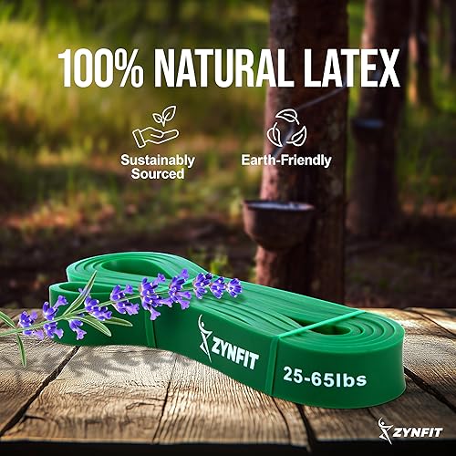 Miniatura 6 de Juego de bandas de resistencia de látex 100% natural con anclaje de puerta, bandas de dominadas de 5 niveles para entrenamiento, entrenamiento de