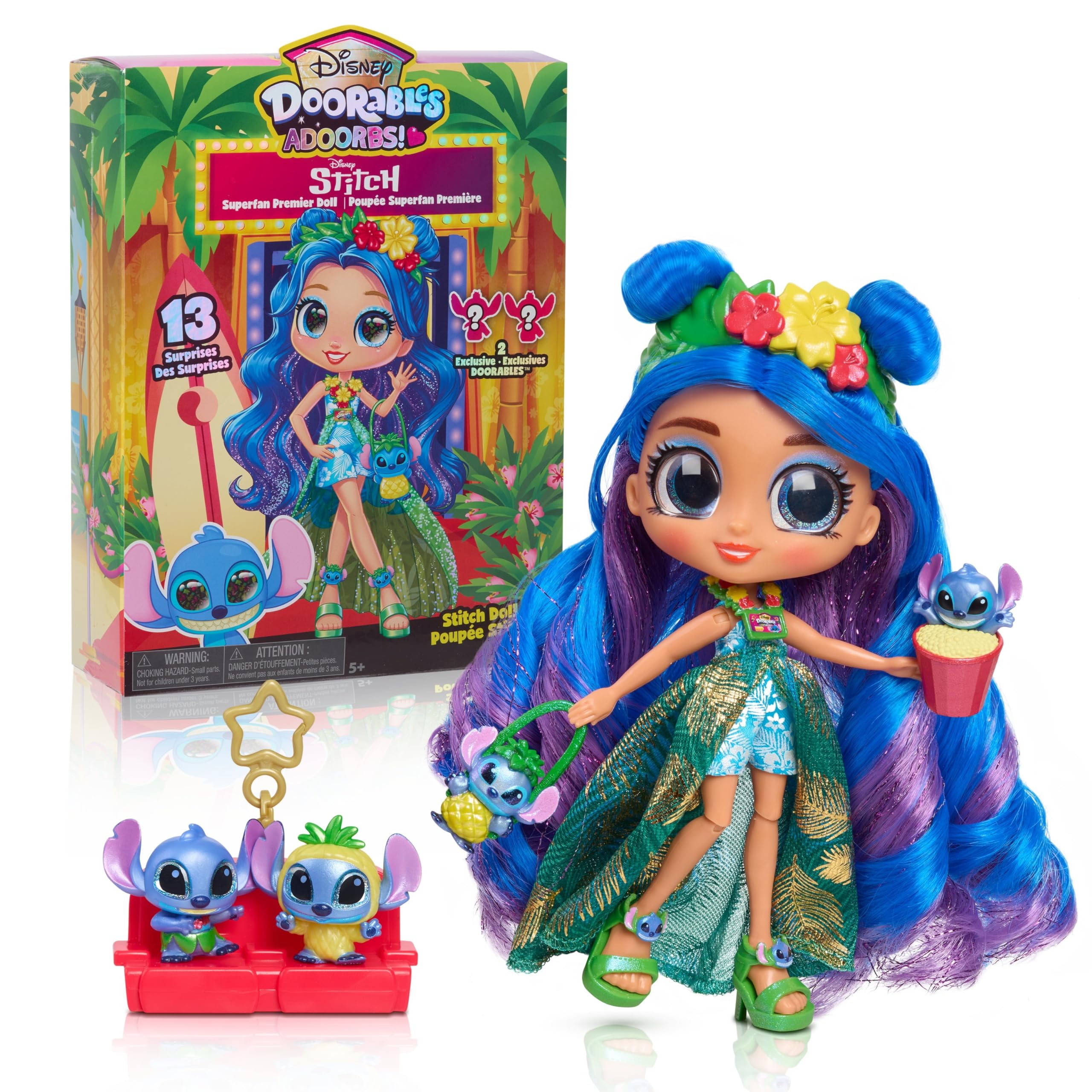 Disney Doorables ADOORBS Stitch Puppe, Sammelpuppen, Kinderspielzeug ab 5 Jahren von Just Play, 27.94