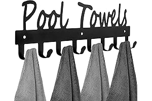 Premium Pool Towel Hooks | Durable Outdoor Towel Hanger