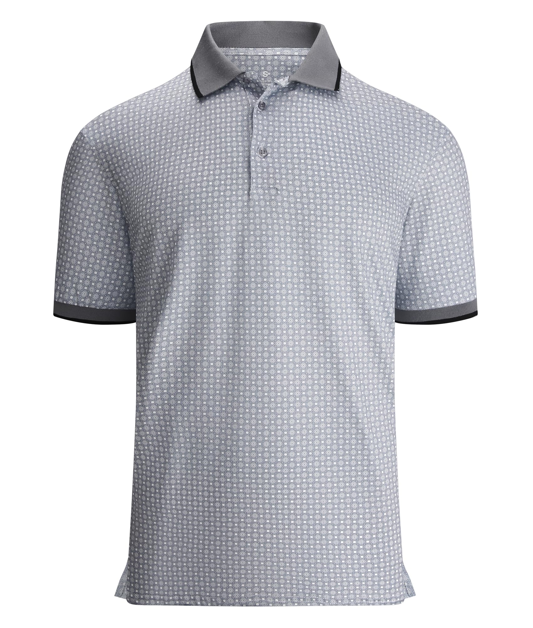 Alex VandoMens Polo Shirts Short Sleeve Regular Fit Fashion Designed Shirt