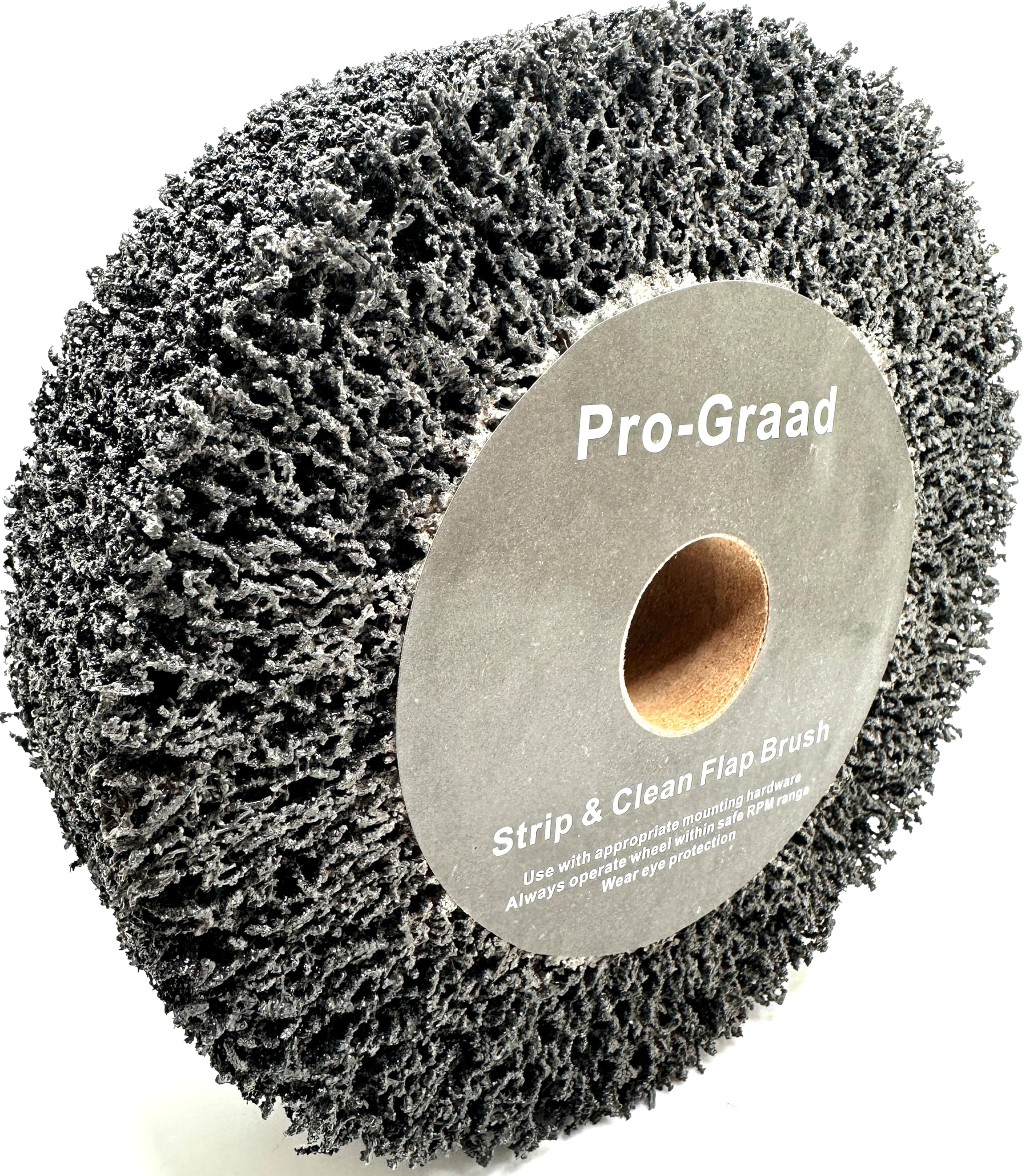 Red Bench Grinder Flap Brush - 320 Grit -30 Red Bench Grinder Flap Brush - 320 Grit -30