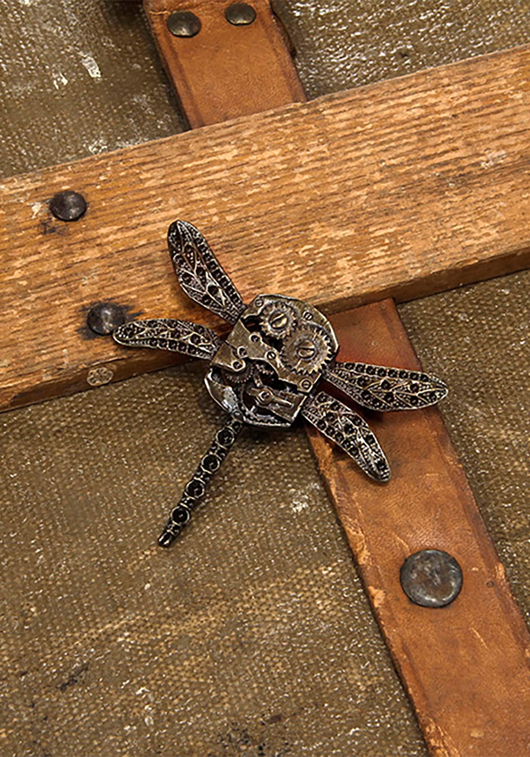 Elope Antique Dragonfly Gear Pin
