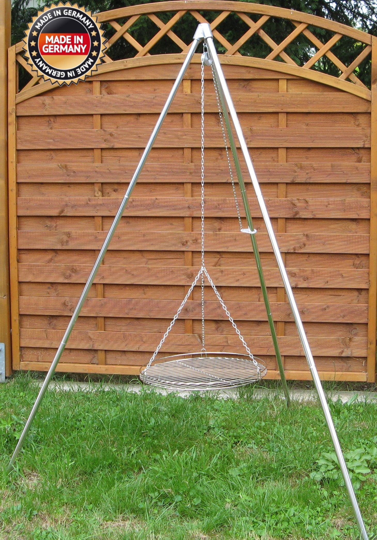 Dreibein Schwenkgrill inkl. 50 cm Rost