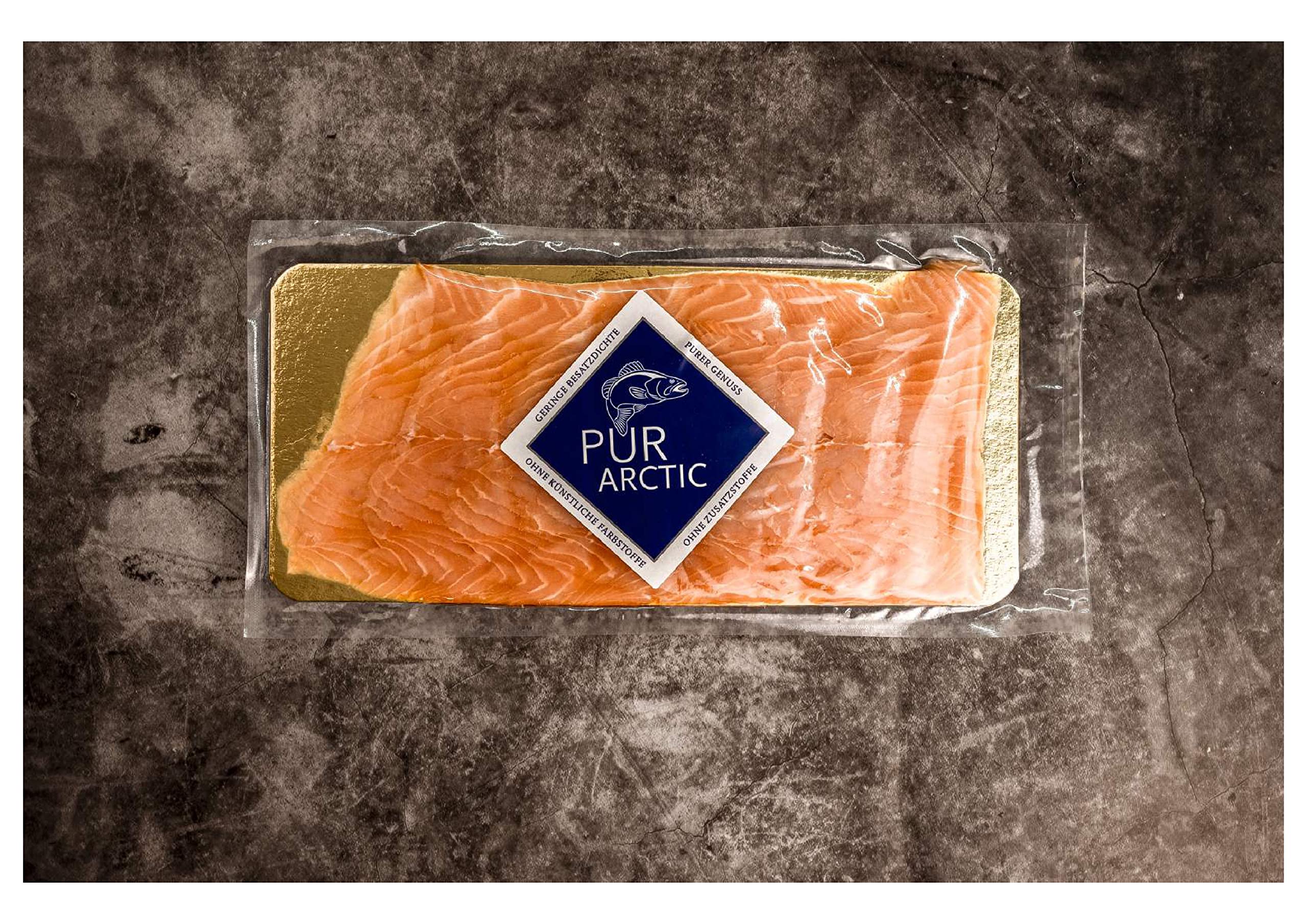 PUR ARCTIC Räucherlachs in Scheiben (100 GR)