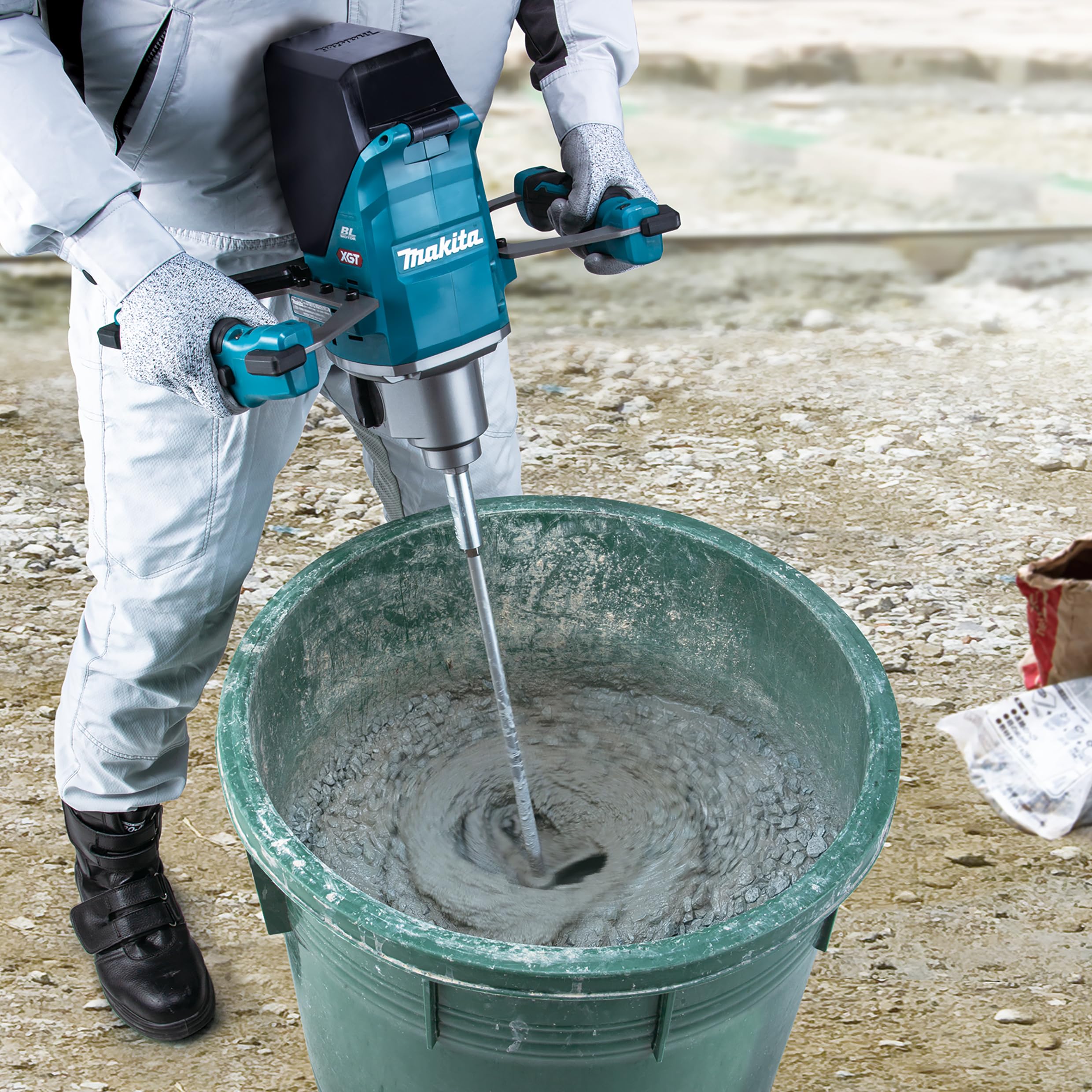 Makita UT001GZ01 M14 mieszadło akumulatorowe maks. 40 V (bez akumulatora, bez ładowarki)