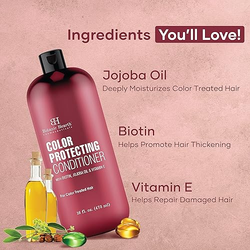 Miniatura 10 de Botanic Hearth Acondicionador sin enjuague para cabello rizado, encrespado, seco y dañado  Acondicionador desenredante con manteca de karité, aceite