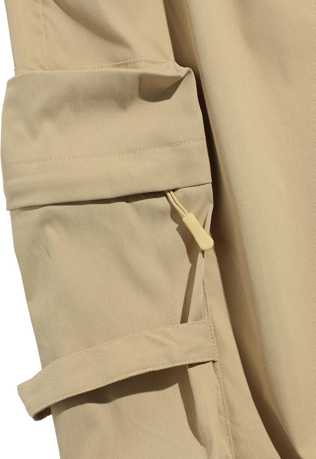 ZAFUL Men's Baggy Parachute Cargo Pants Elastic Waist Drawstring Joggers Pants Loose Sweatpants Multi Pockets - Image 7