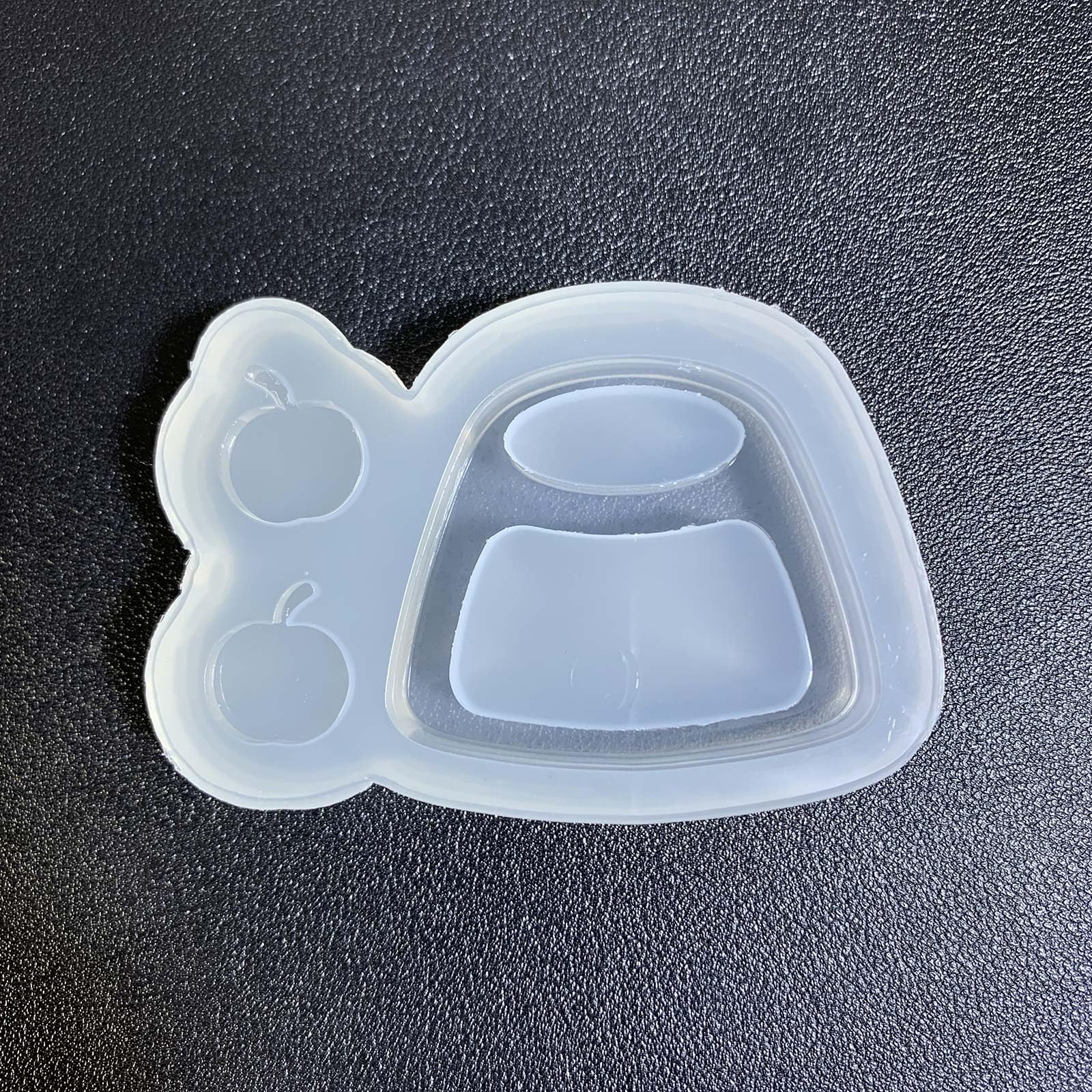 Ornamento Silicone Epoxy Mold Keychain Ciondolo Gioielli Crafting per San Valentino