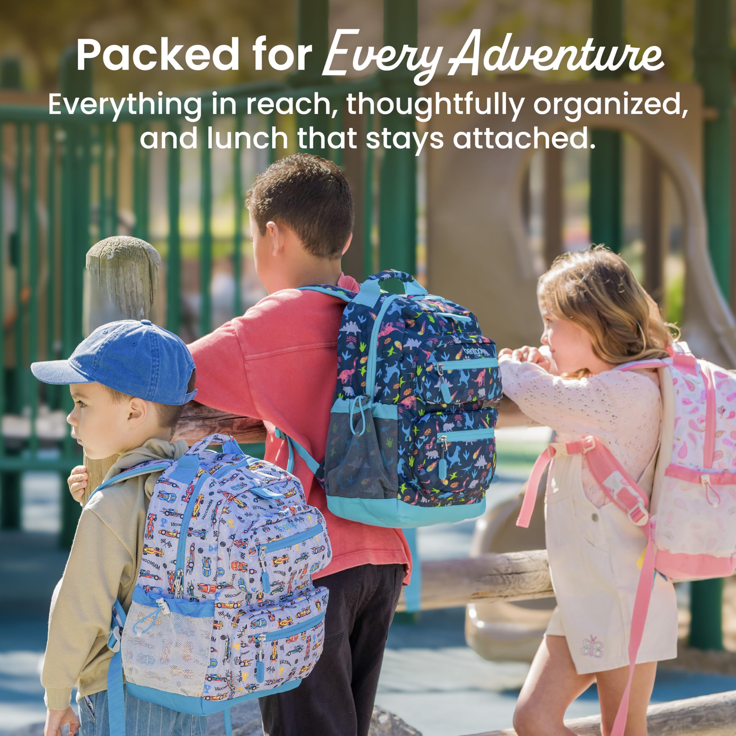 Bentgo® Kids Backpack - Durable Lightweight 14” Backpack