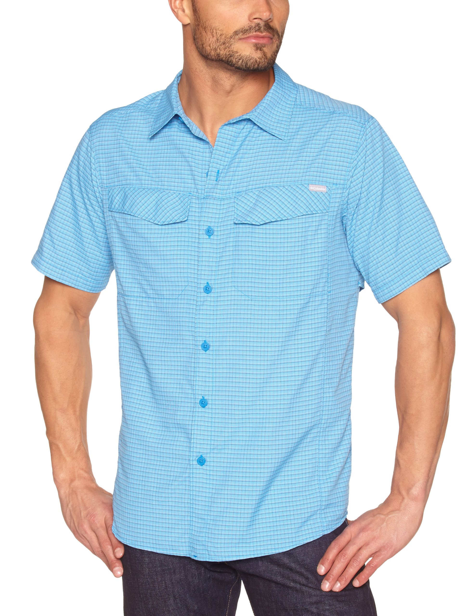 Columbia Men's Silver Ridge Multi Plaid Short Sleeve Shirt