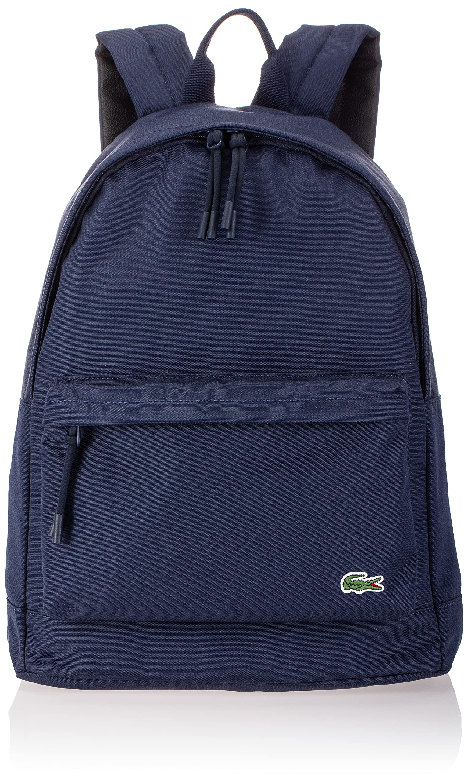 Lacoste Solid Canvas Backpack