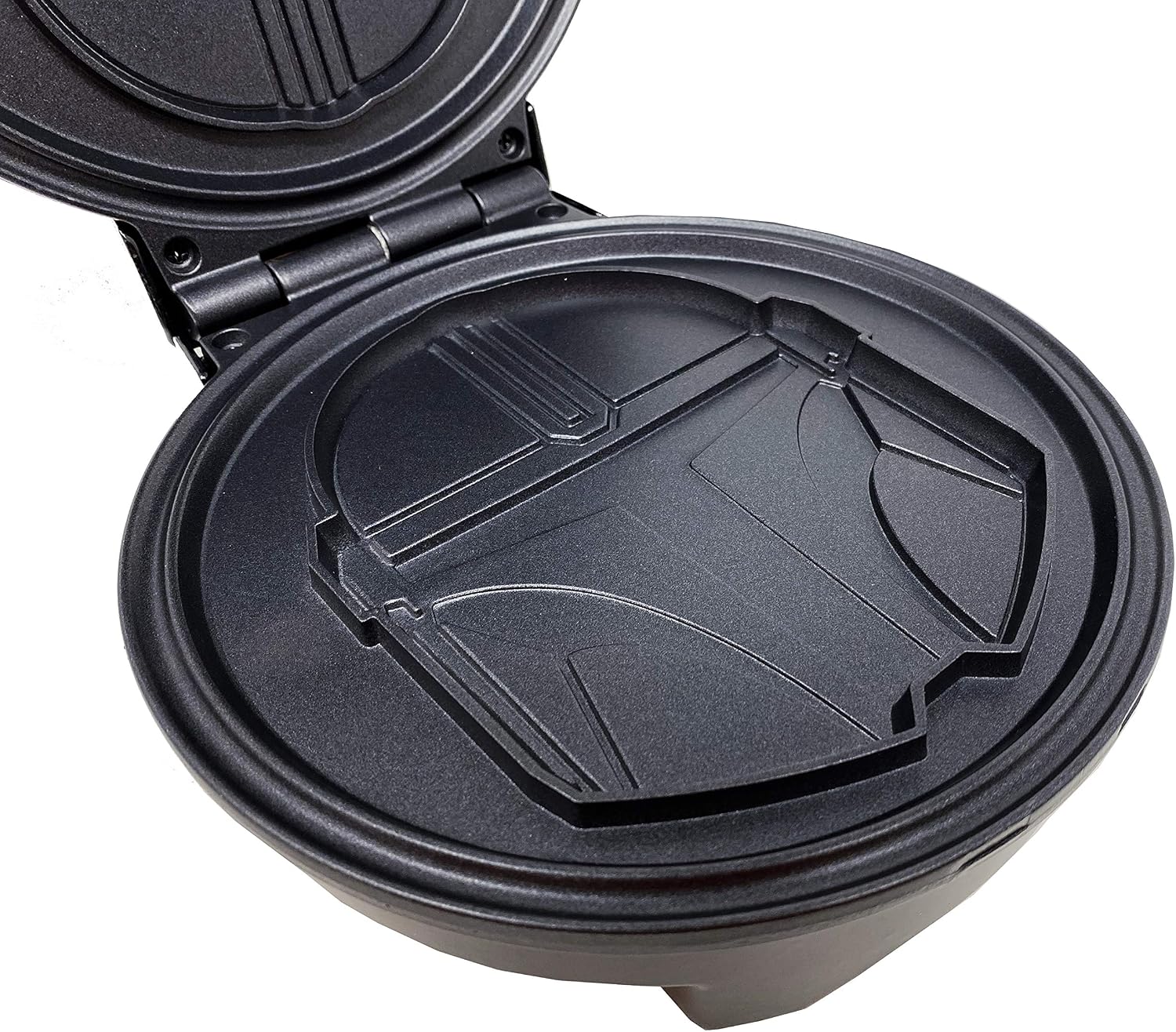 Star Wars Mandalorian Helmet Shaped Waffle Maker - Star Wars Kitchen Appliances, Mandalorian Gifts