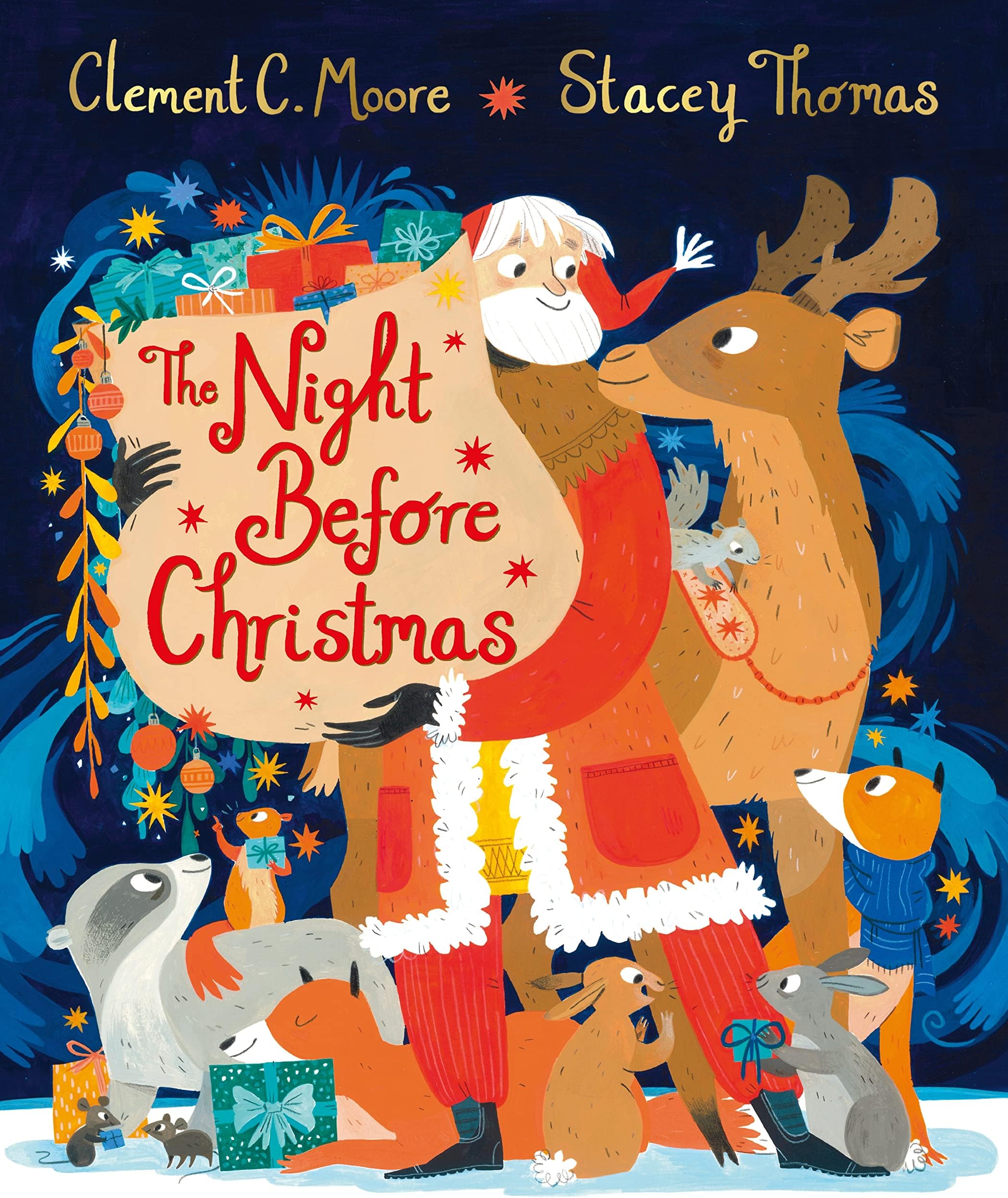 The Night Before Christmas, illustrated by Stacey Thomas