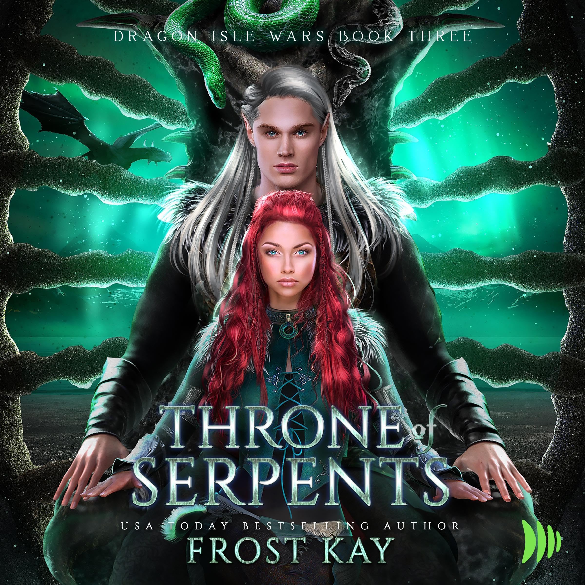 Cover art for Throne of Serpents