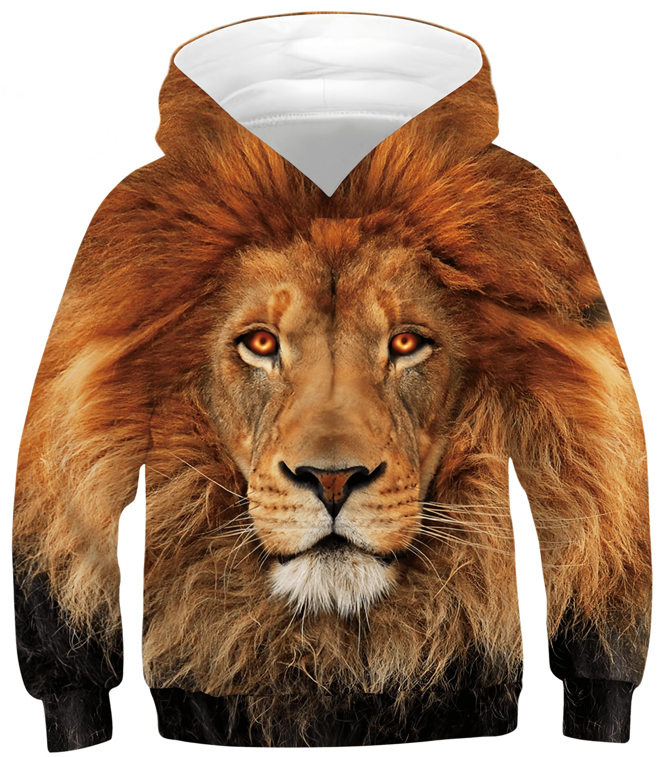 Ocean Plus Niños Sudaderas con Capucha Cool Pullover para Niños Niñas Adolescente Camiseta de Manga Larga