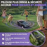 Filzada® 36x Lame Robot Tondeuse en carbone, vis incl. - Compatibles avec Mova et Dreame - Adaptées aux modèles Dreame A1 Pro, A2 / Lames de rechange adaptées à robot tondeuse Mova 600, 1000 etc. - 5
