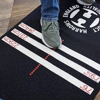 Harrows Darts Mat with Oche I Floor Protection I Non Slip I