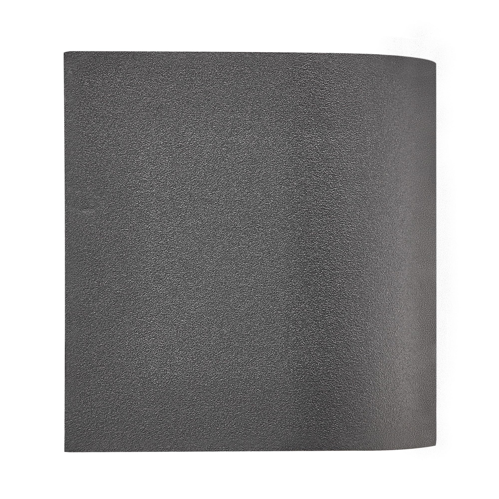 Nordlux LED Wandleuchte CANTO Außenleuchte, 2x5W LED, 3000K, 2x350lm, IP44, schwarz EEK: A