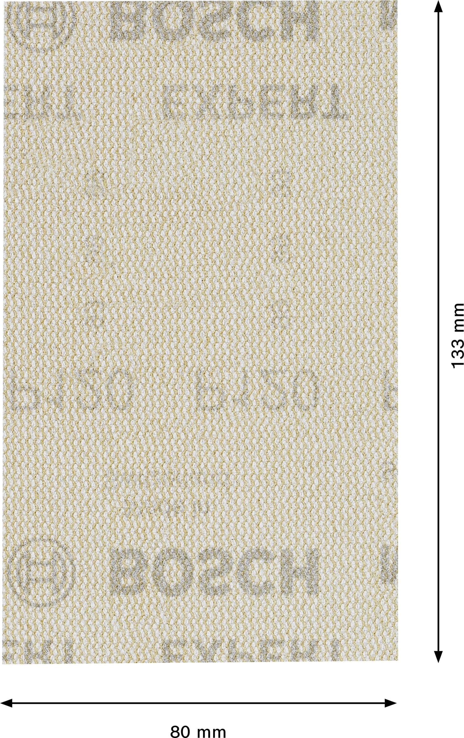 Bosch EXPERT M480 - Red de lija (50 unidades, para pintura sobre madera, madera dura, diámetro de 80 x 133 mm, grano 120, accesorio profesional lijadora orbital)