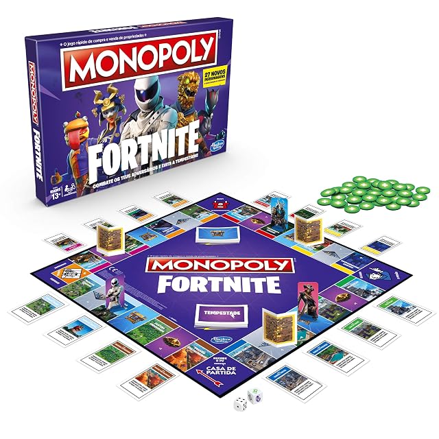 Foto 3 de 4 de Hasbro Monopoly- Fortnite E6603521