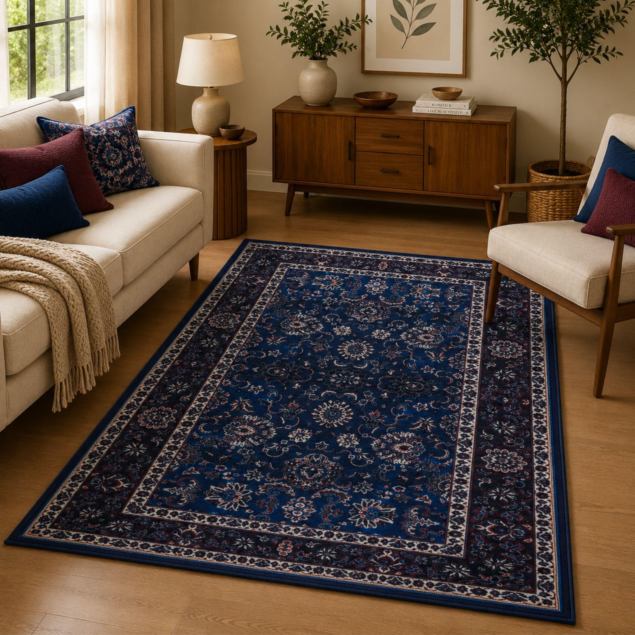 Vintage Digital Print Carpet - Soft Microfiber Rug -30 Vintage Digital Print Carpet - Soft Microfiber Rug -30
