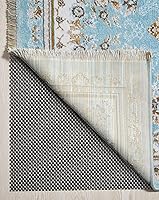 Vista 14 de Veken Almohadilla Antideslizante Redonda de 2 x 2 pies para pisos de madera dura, almohadillas antideslizantes circulares para alfombras de área