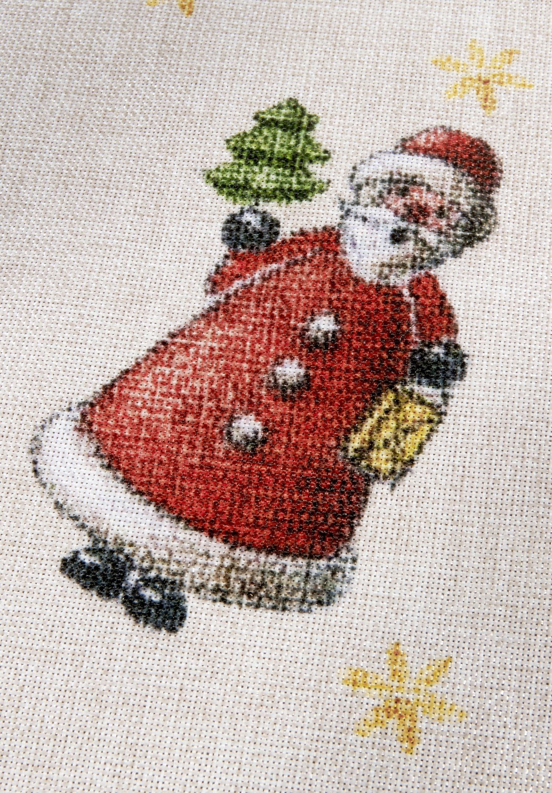 Villeroy & Boch Toy's Delight Tapis Design nostalgique Sapin de Noël et Sapin de Noël pour Salon, Chambre à Coucher, Salle à Manger, Couloir Rouge Multicolore 160 x 230 cm