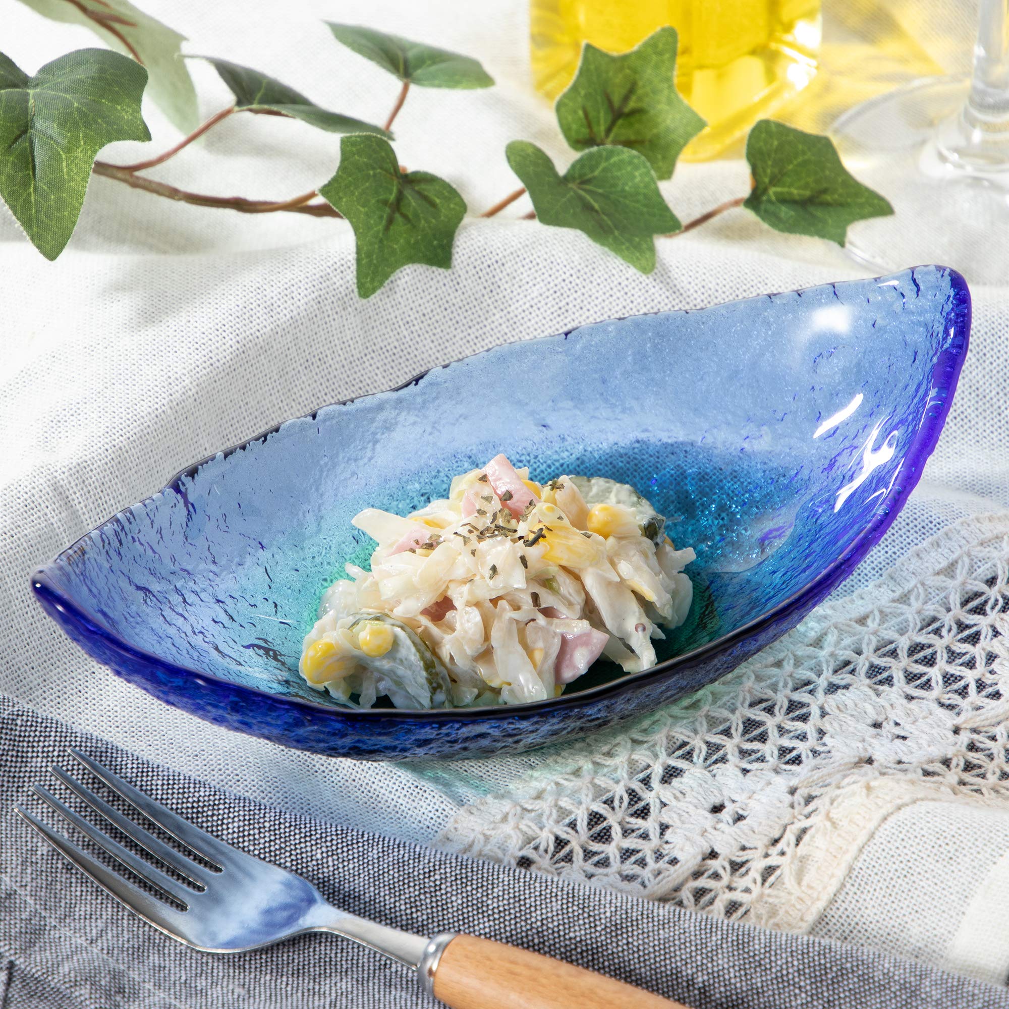 Amazon｜東洋佐々木ガラス お皿 珊瑚の海 舟型 洗鉢 5個セット 日本製