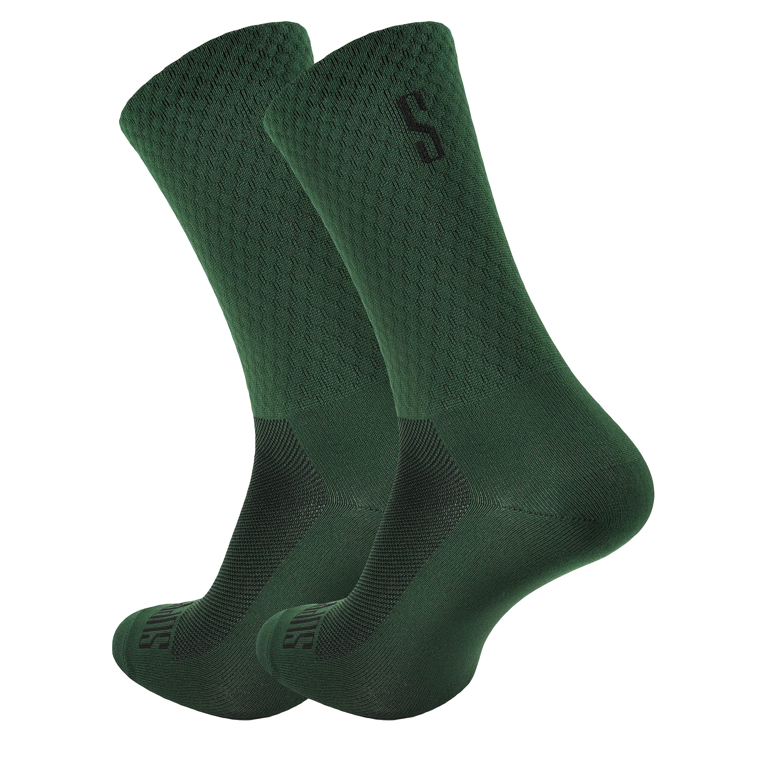 SUPPORT calzini da ciclismo da uomo tecnologia traspirante antiscivolo accessori monocolore