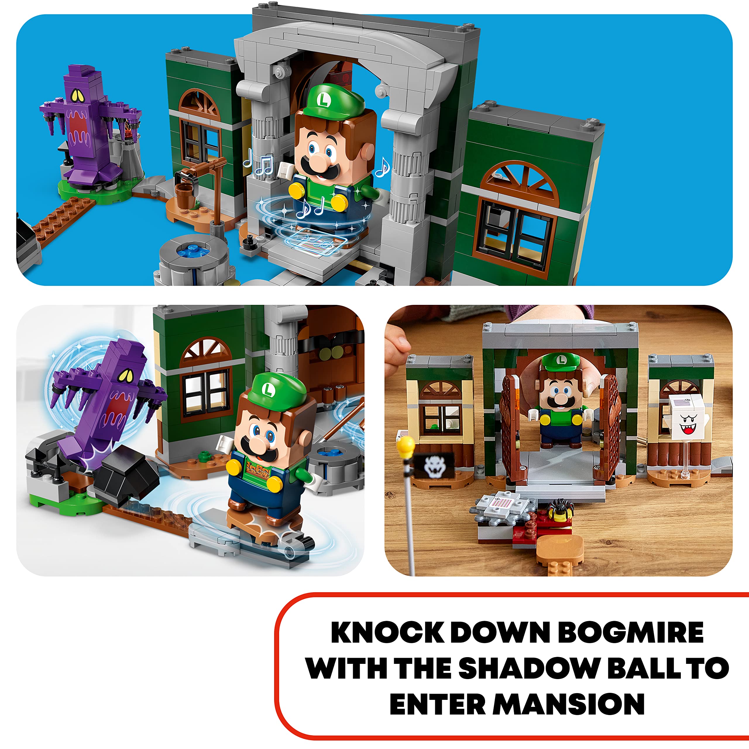LEGO 71399 Super Mario Luigi’s Mansion Entryway Expansion Set