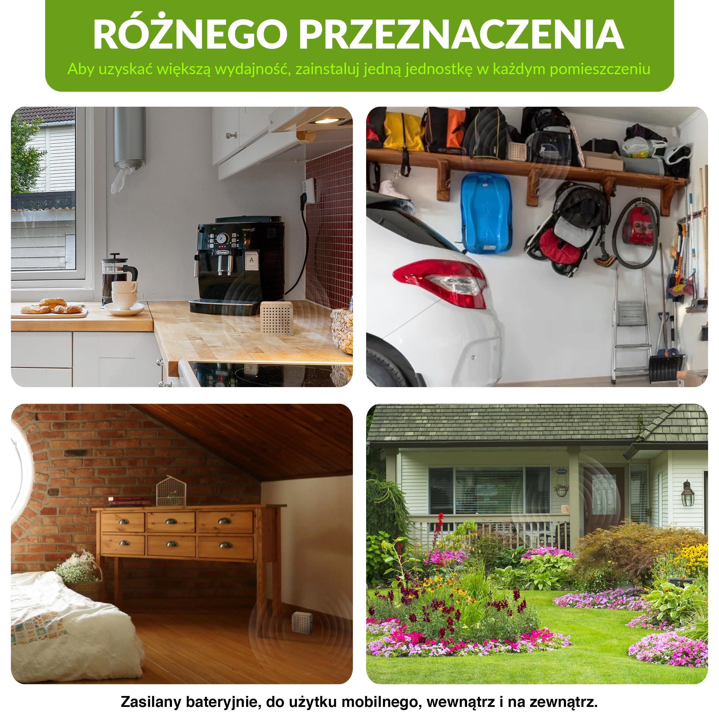 ISOTRONIC Ultradźwiękowy odstraszacz myszy i szczurów – Do piwnicy, garażu i ogrodu – Ochrona bez trucizny i pułapek – Zasięg skuteczny 40 m² (1 sztuk)
