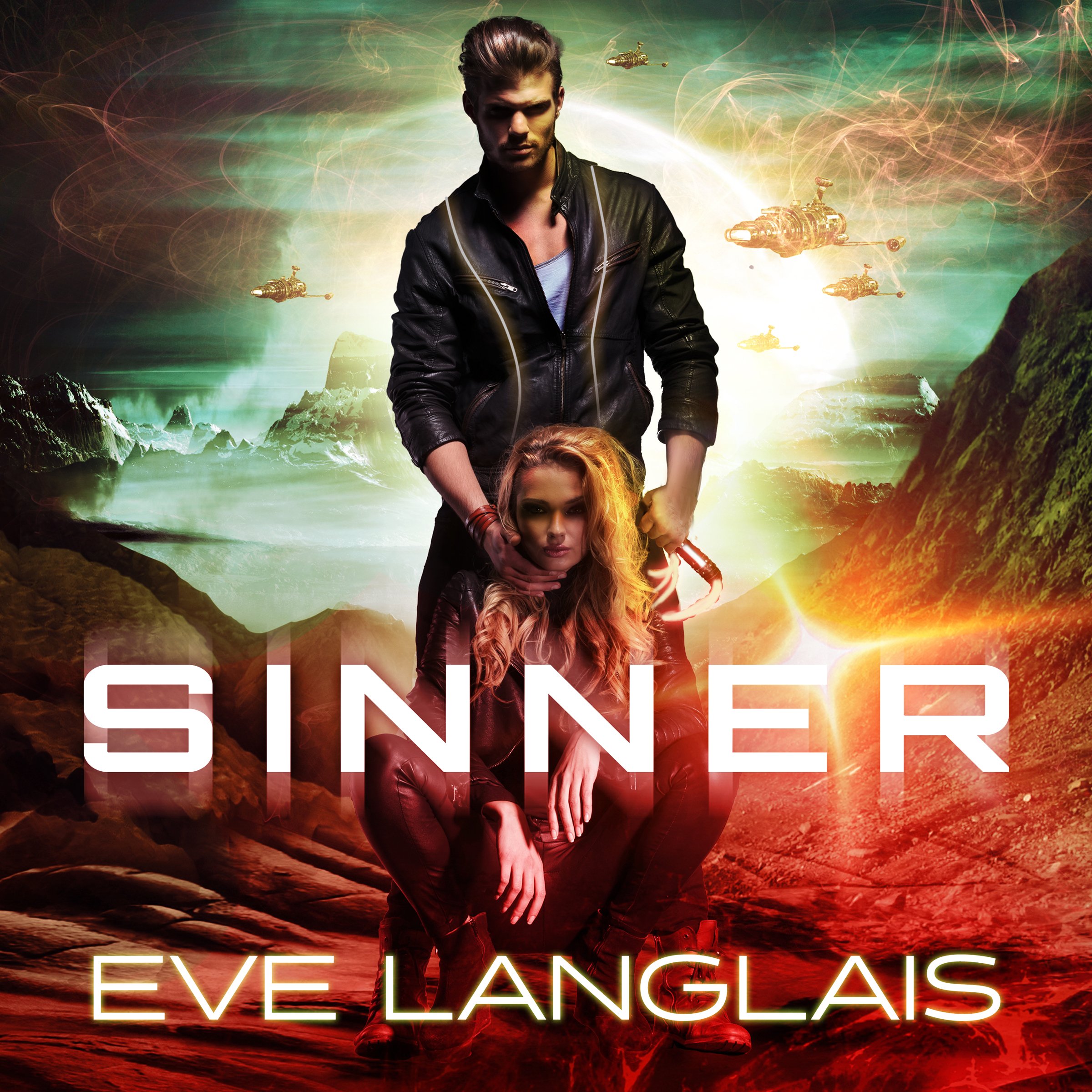 Cover art for Sinner: Space Gypsy Chronicles, Book 2