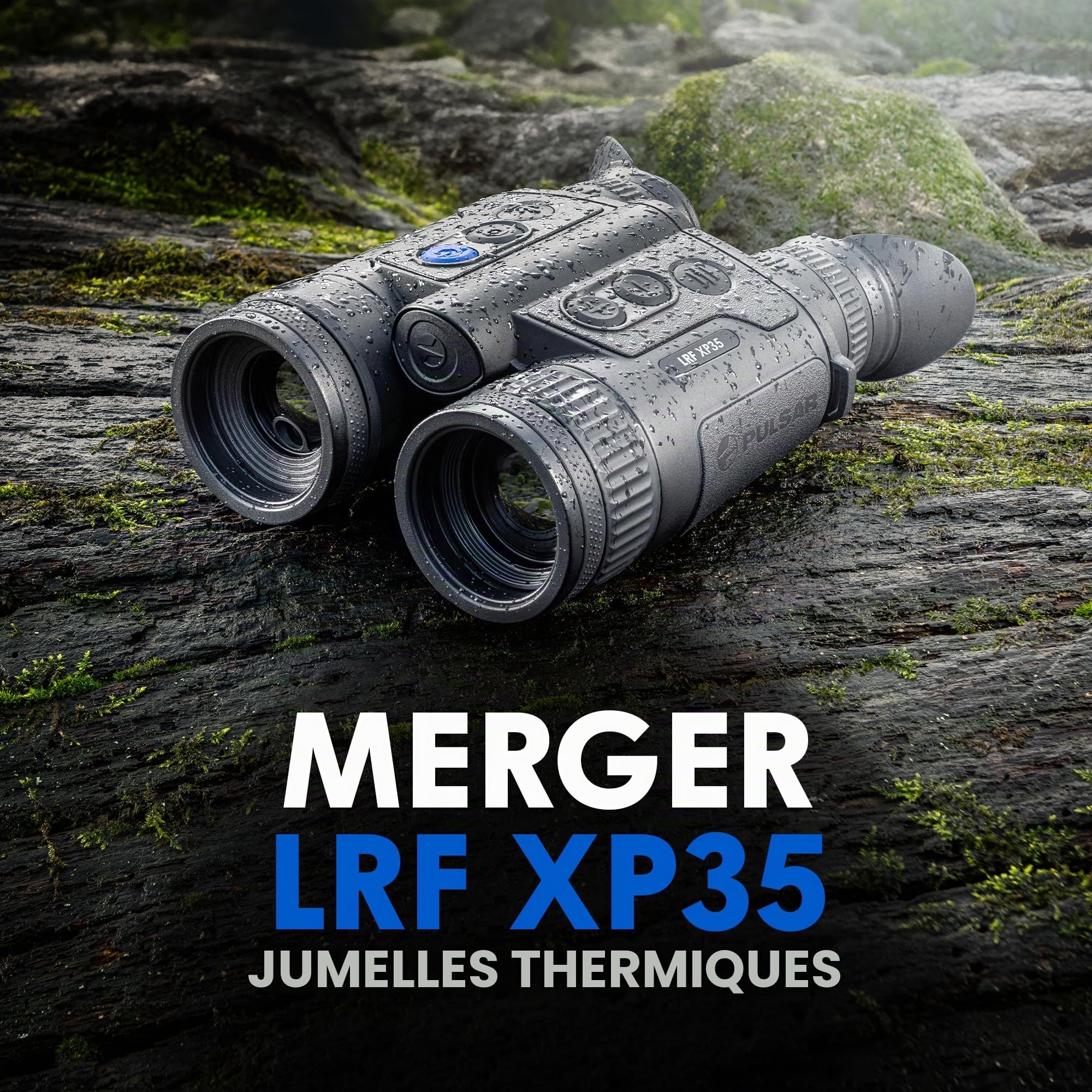 Pulsar Merger LRF XP35 Jumelles d'imagerie Thermique avec télémètre Laser
