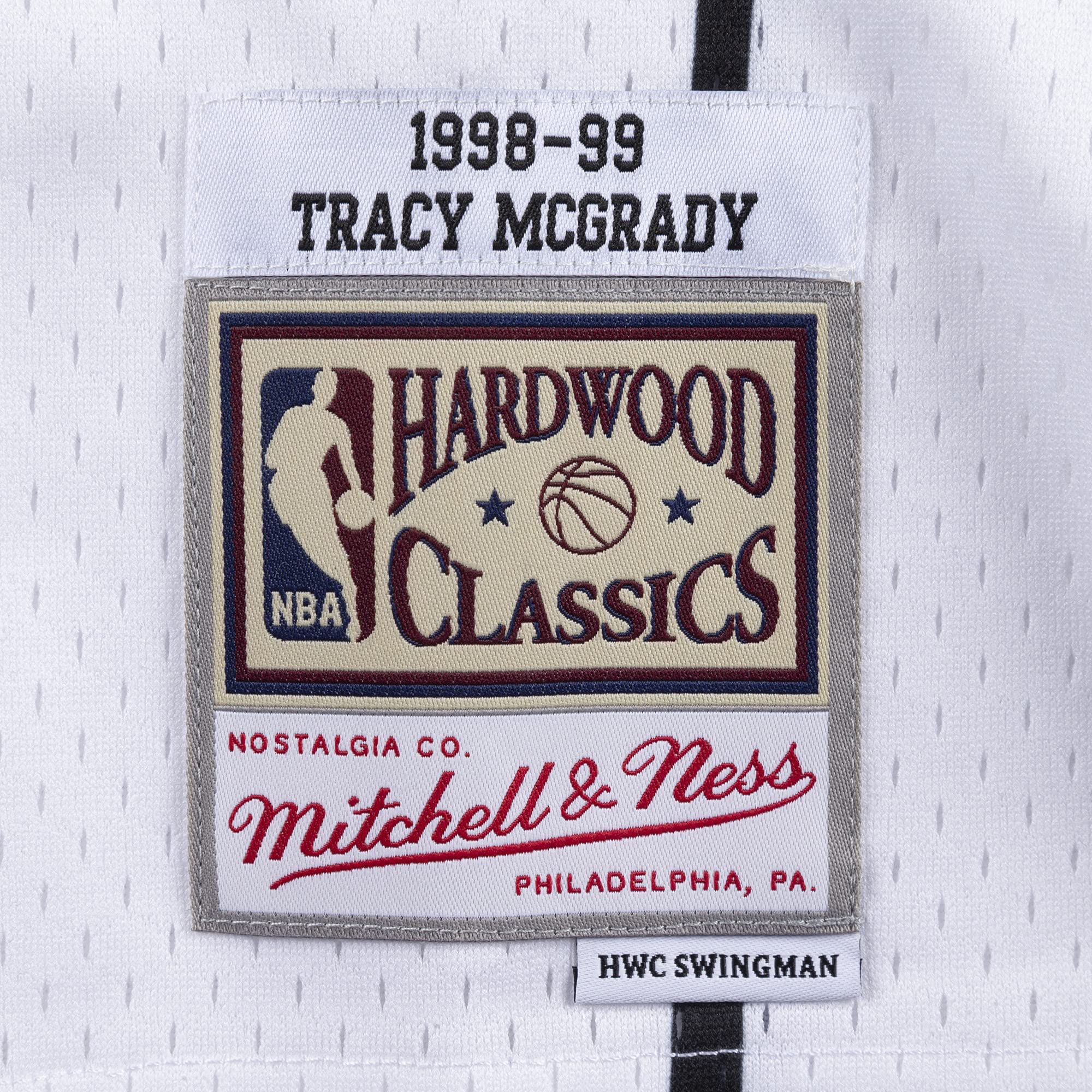 Mitchell & Ness Tracy McGrady Toronto Raptors - Camiseta Swingman para hombre, color blanco