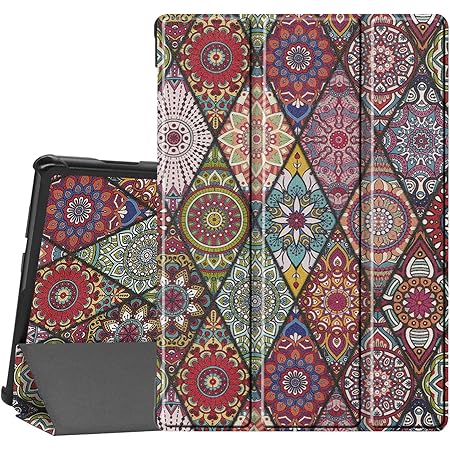 Case For Lenovo Tab M10 TB-X605F/ TB-X605L/ TB-X505F/ TB-X505L – Leather Stand Cover Case For Lenovo Tab M10 10.1-Inch Tablet (letter J On White Marble - View #3
