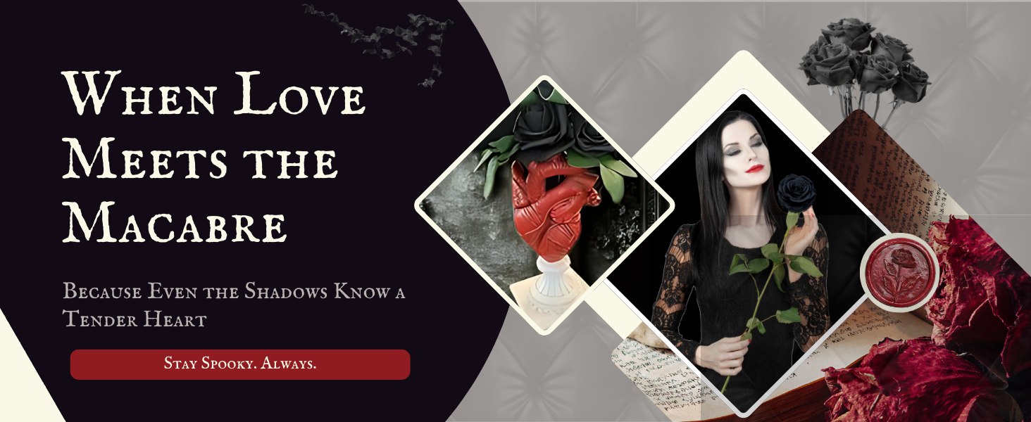 Gothic Anatomical Heart Vase - Valentines Creepy Large Human Heart Shaped Flower Planter - Horror Lovers Halloween Themed Gifts for Adult Women - Edgar Allan Poe Spooky Decor Weird Oddities