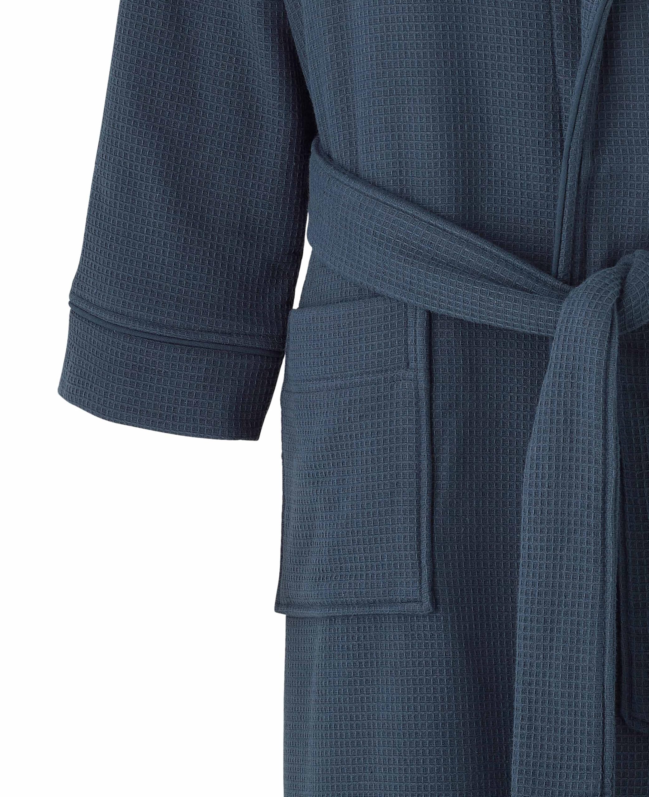 THE SAVILE ROW COMPANY LONDON Albornoz de algodón de lujo para hombre con forro de algodón de rizo