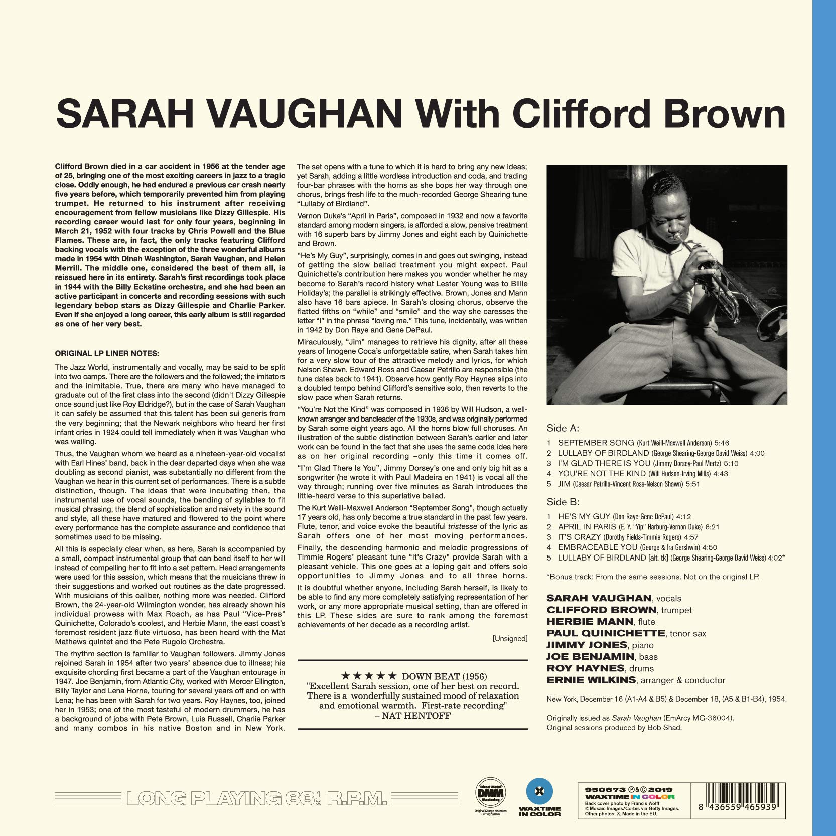 With Clifford Brown (Ltd.