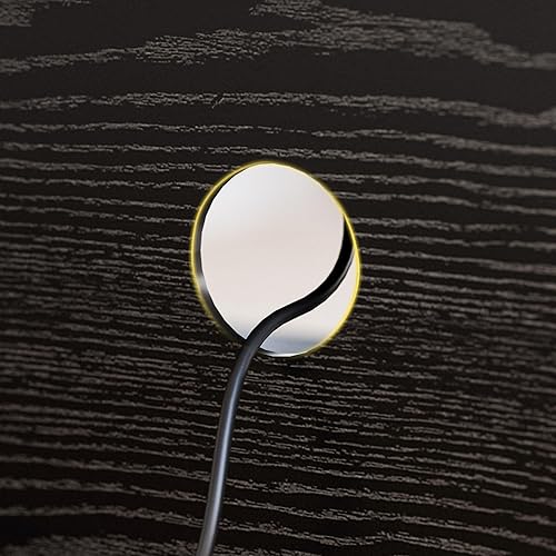 Miniatura 8 de IRONCK Soportes de TV para televisores de más de 65 pulgadas con luces LED y toma de corriente, consola de TV moderna centro de entretenimiento con