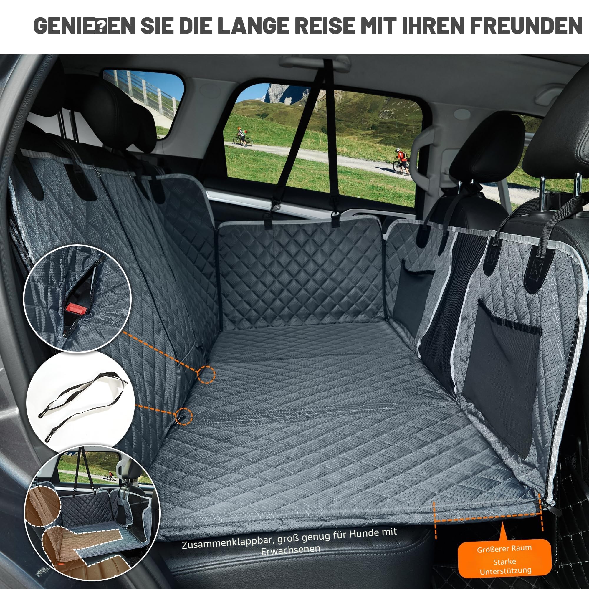Housse de Siège Auto pour Chien pour Jeep Compass