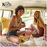 Vista 5 de Kettle Brand Backyard Barbeque Kettle Patatas fritas, sin gluten, sin OMG, bolsa de 7.5 onzas