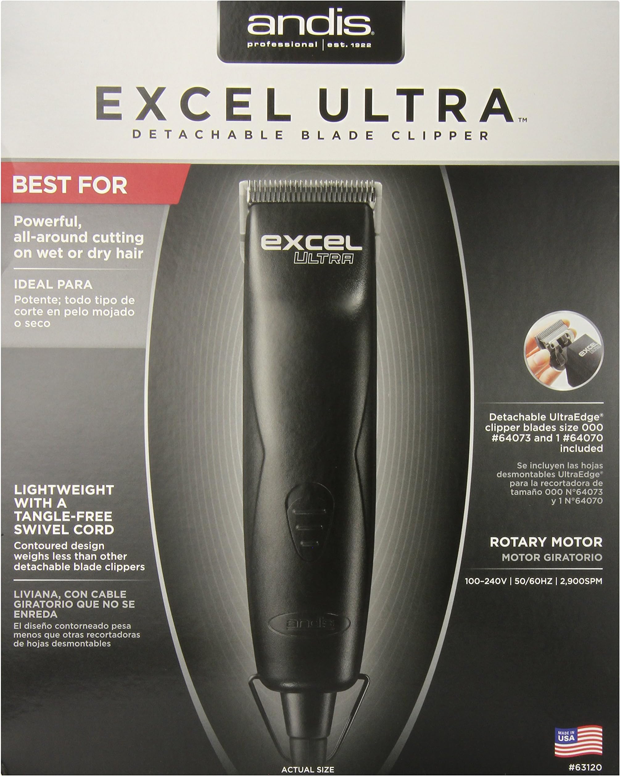 Andis 63120 Exel Ultra Clipper