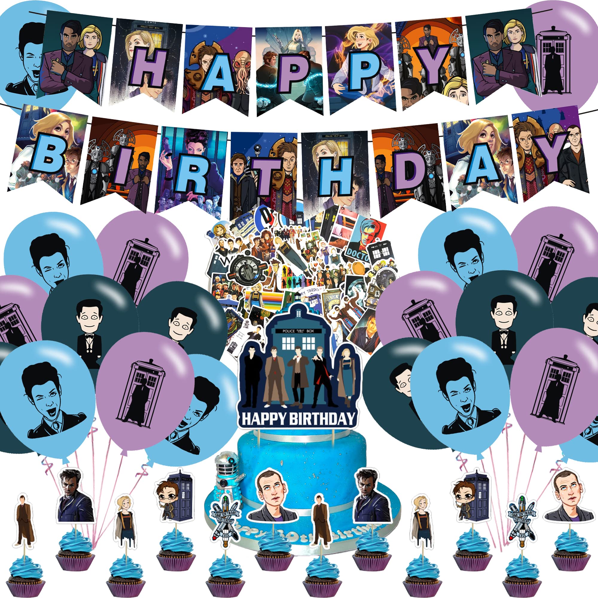 Buy Doctor Who Birthday Party Supplies,Decorations for Doctor Who