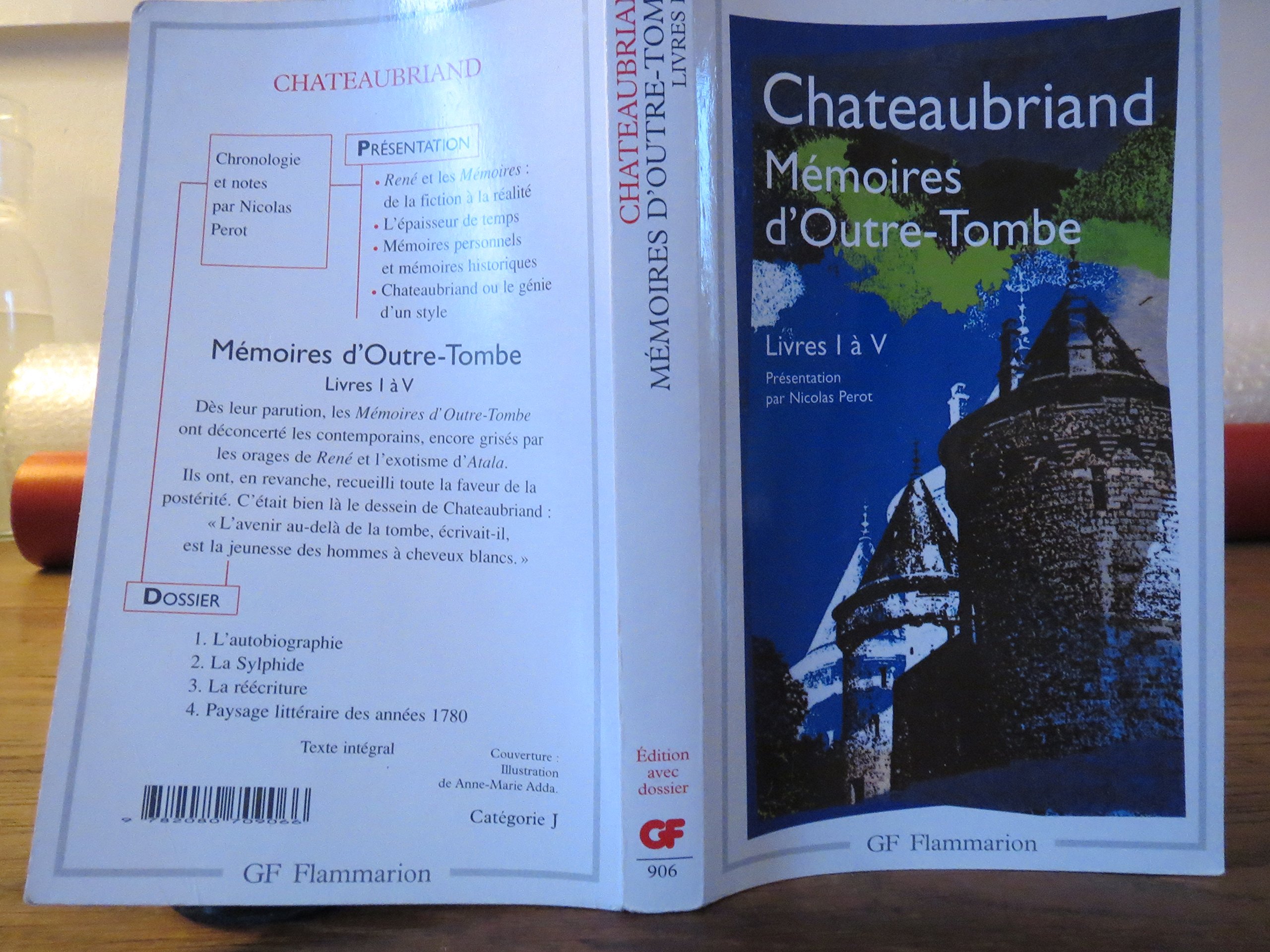 Mémoires d'outre-​tombe: Livres I à V (1)